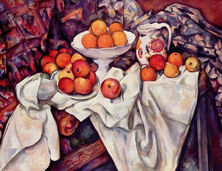 Paul Cezanne Stilleben mit Apfeln und Orangen